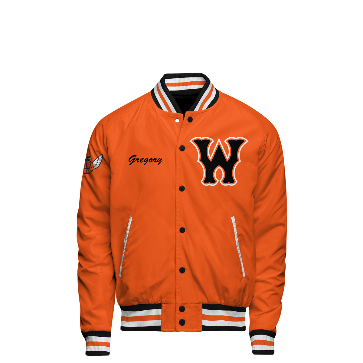 Varsity jacket satin hotsell