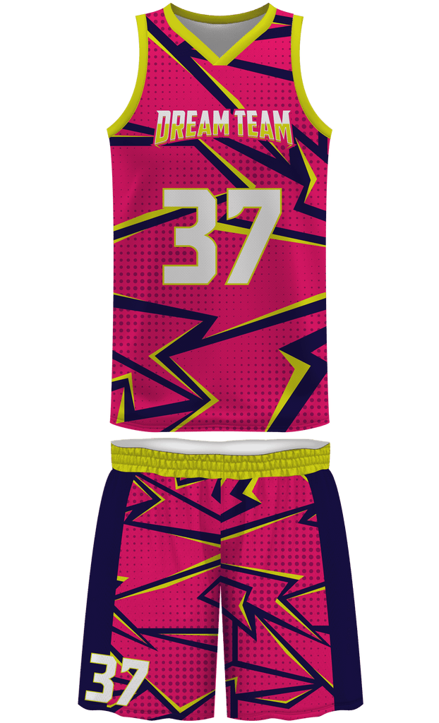 Custom Basketball Uniforms Design Code 204 – Branded Originals