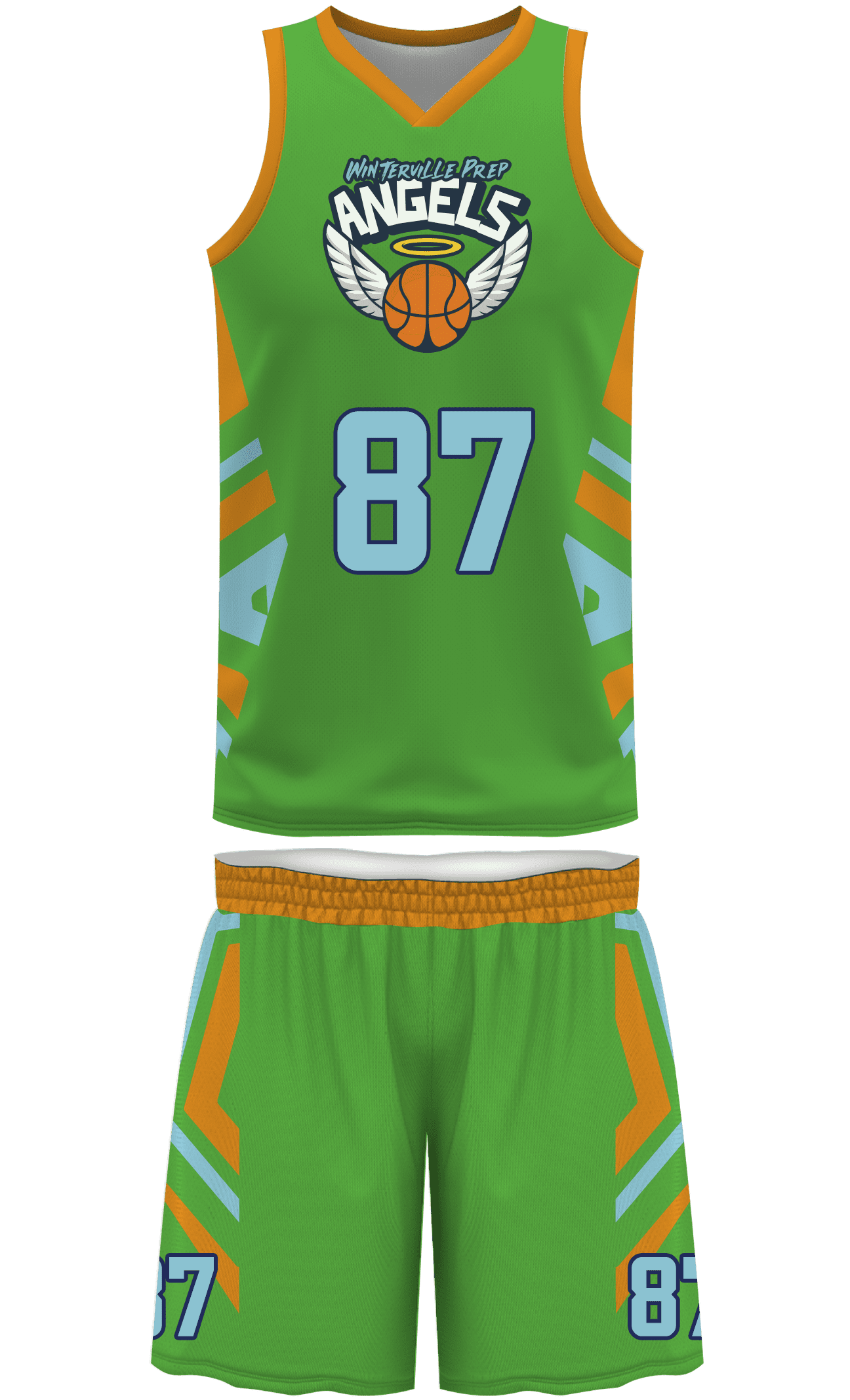 Sublimated Basketball Warmup Pants Order ZBP21-DESIGN-BP1187