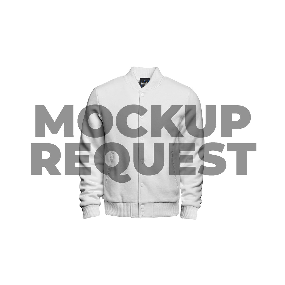 Request a Virtual - VAR800 Cotton Fleece Varsity Jacket With No Lining ...